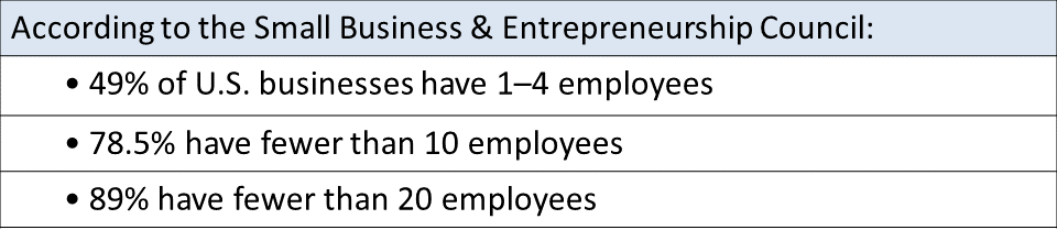 Very Small Business Breakdown